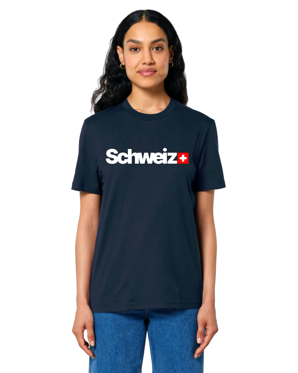 MWS044 Swiss Core Emblem Alpine Navy