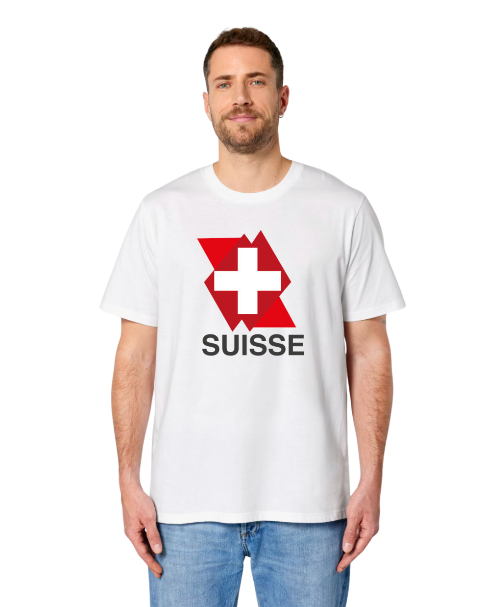 MWS066 Swiss Map Emblem White