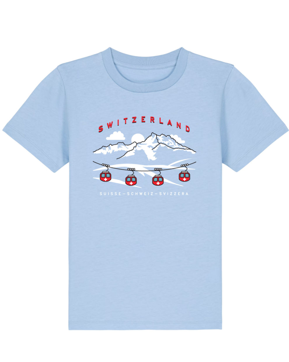 MWS077 Alpine Cable Ride Glacier Blue (Kids)