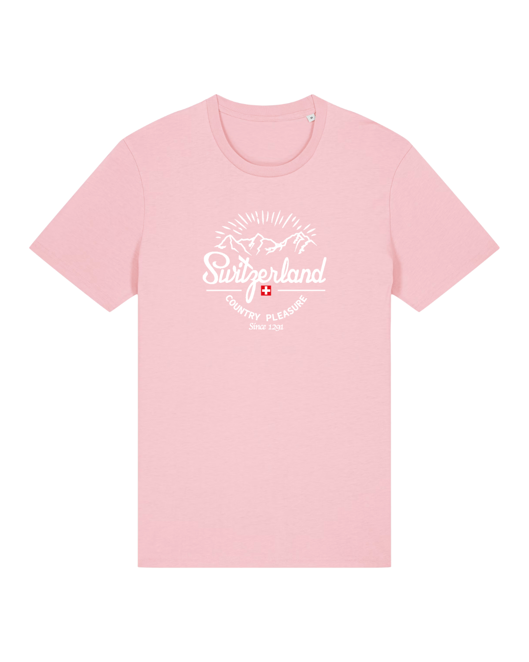 MWS008 Round Swiss AlpsCotton Pink