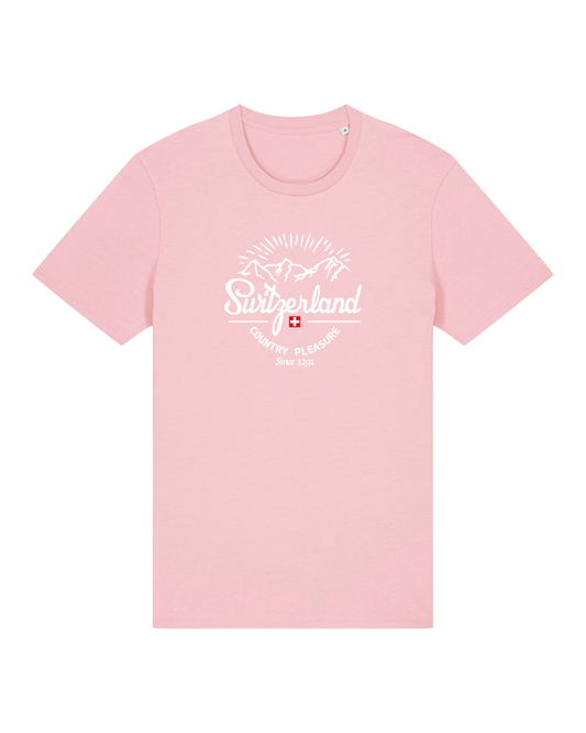 MWS008 Round Swiss AlpsCotton Pink