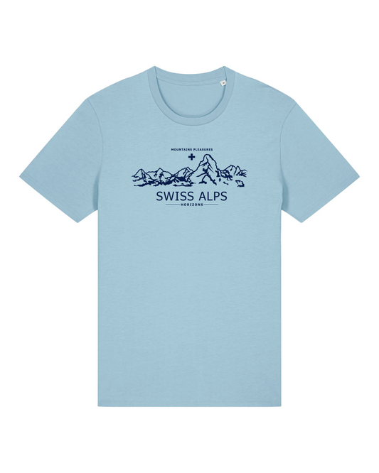 MWS005 Swiss Alps Sky Blue