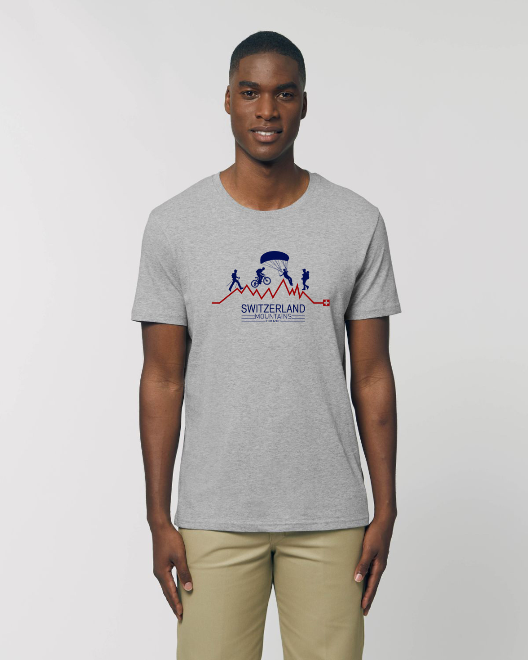 MWS025 Summer Sports Heather Grey