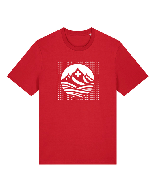 MWS050 Swiss Unity Circle Emblem Red