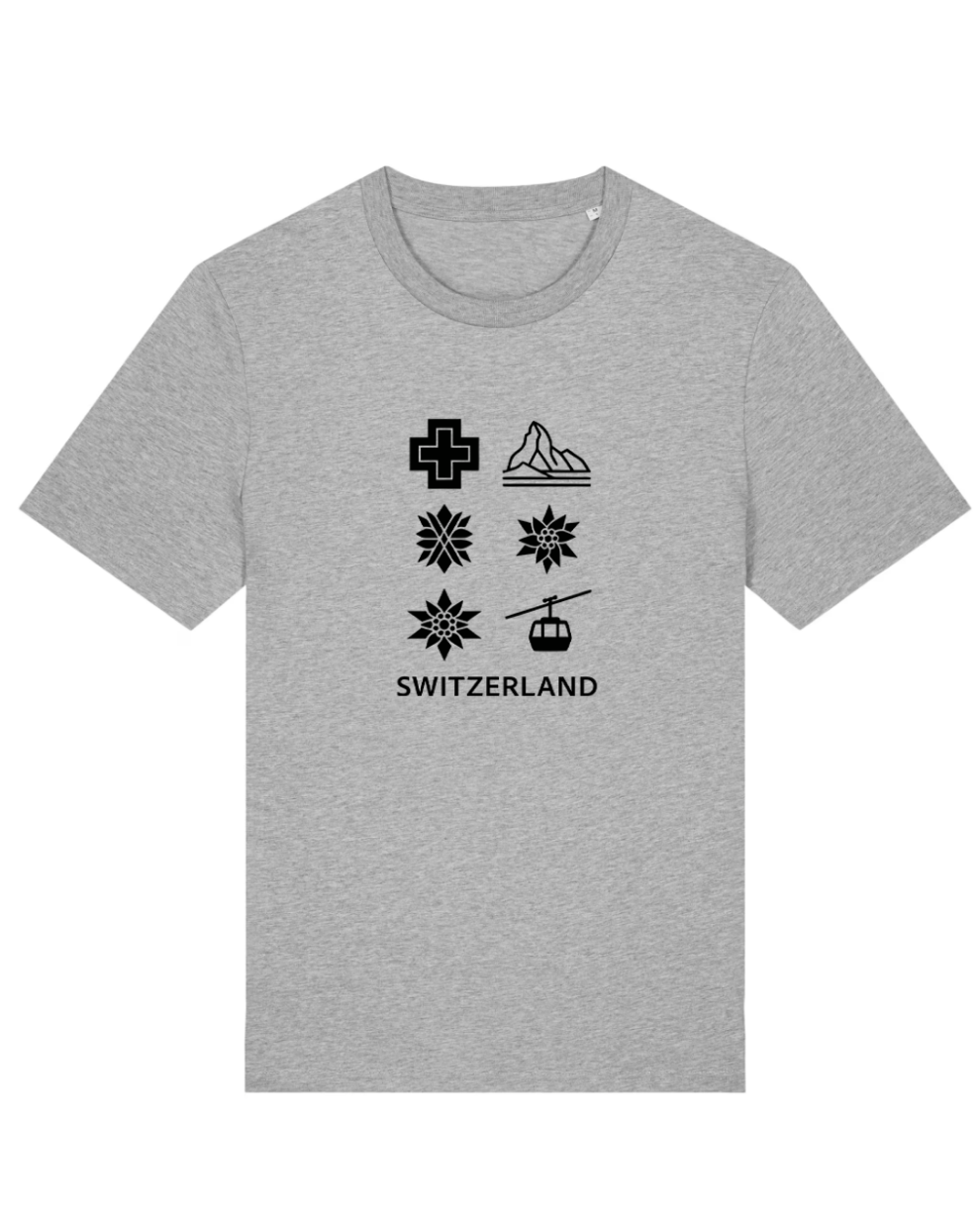 MWS058 Swiss Icon Set Emblem Grey (Mono Black)