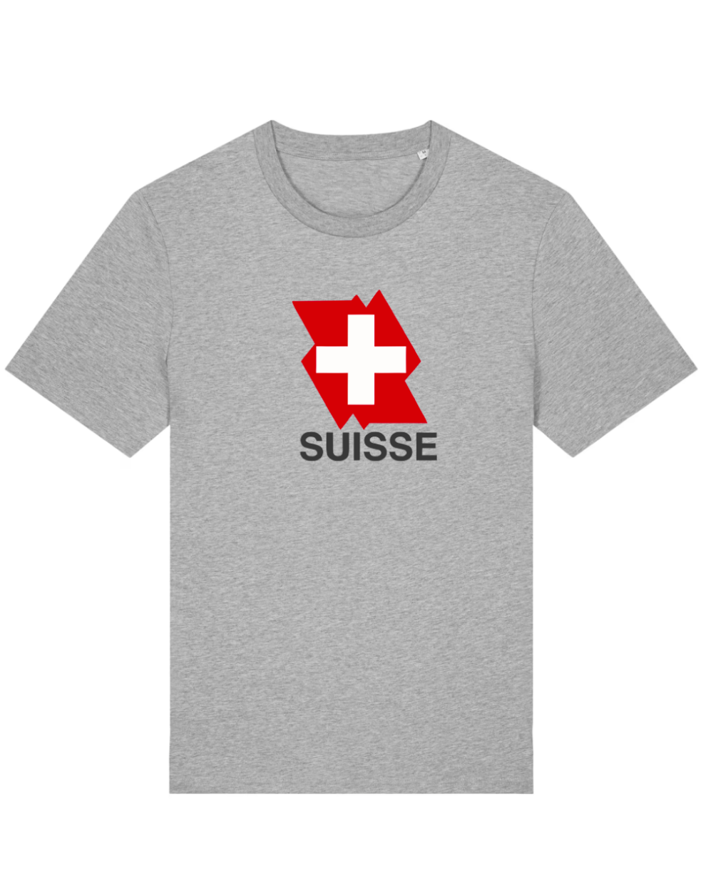MWS060 Swiss Map Emblem Alpine Grey