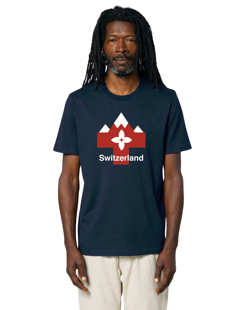 MWS062 Swiss Alpine Crest Emblem Forest Black