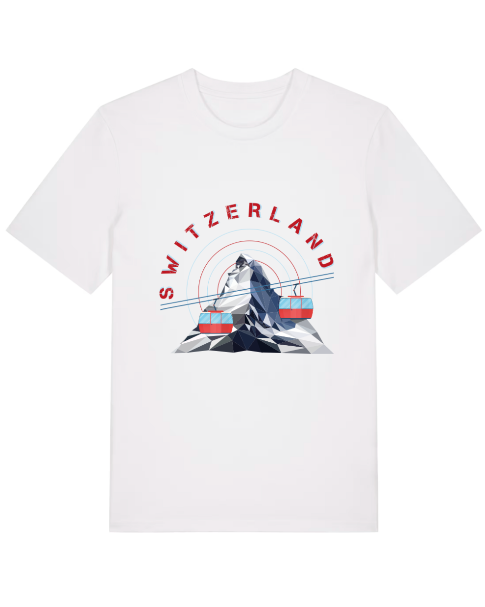 MWS063 Swiss Alpine Geometry White