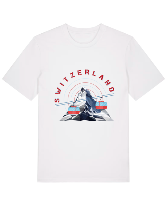 MWS063 Swiss Alpine Geometry White