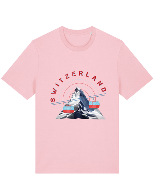 MWS065 Swiss Alpine Geometry Pink