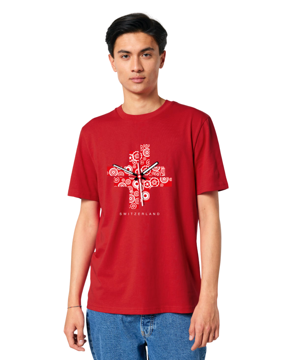 MWS068 Swiss Precision Cross Red